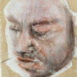 Accidia 2012 tecnica mista su carta 17x13 cm