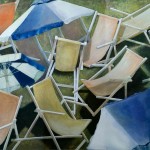 Conciliabolo 2009 tecnica mista su tavola trittico 200x240 cm