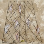 Purgatorio 2012 tecnica mista su carta 50x50 cm